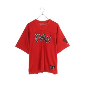 クロムハーツ Chrome Hearts PPO FORM TEAM MESH WARM UP JERSEY TEE サイズ:M MATTY BOYプリントメッシュTシャツ 中古 GZ11