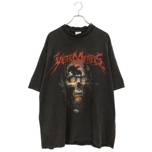 ヴェトモン VETEMENTS 17AW OVERSIZED HEAVY METAL PRINT T...