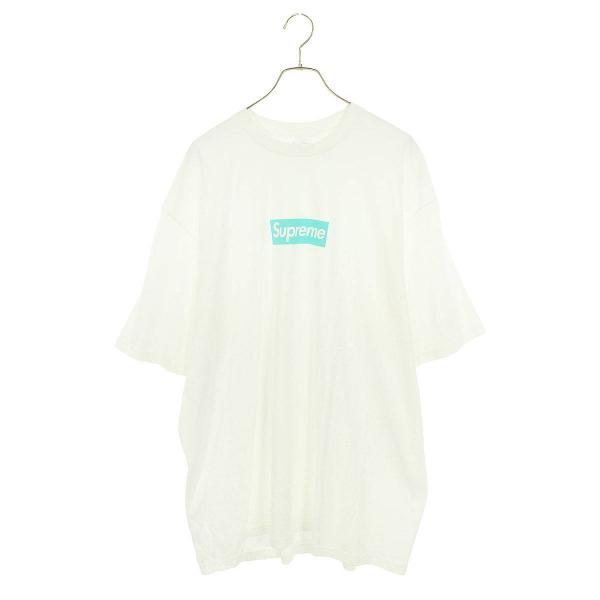 シュプリーム ティファニー 21AW Box Logo Tee サイズ:XXL ボックスロゴTシャツ...