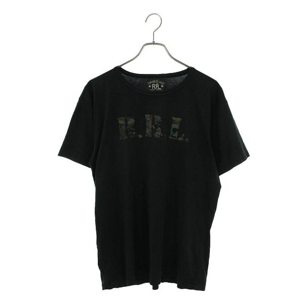 ダブルアールエル RRL サイズ:L RRL迷彩ロゴTシャツ 中古 BS99