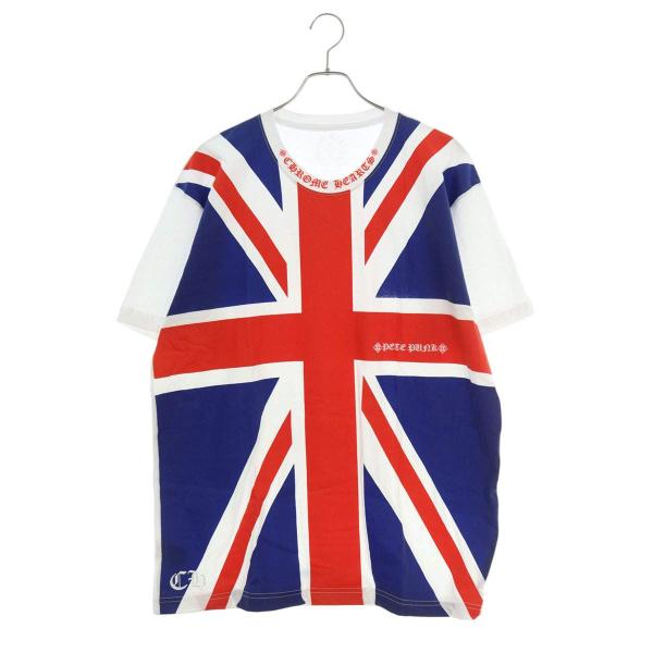 クロムハーツ サイズ:XL CH T-SHRT 1 PETE PUNKユニオンジャックプリントTシャ...