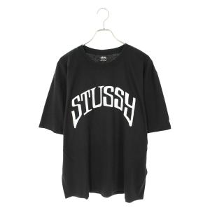 ステューシー サイズ:L 25SS ARCHED PIGMENT DYED TEE アーチロゴプリントTシャツ 中古 FK04
