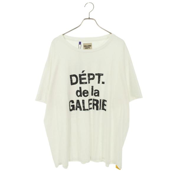 ギャラリーデプト サイズ:XL 25AW MT10077 WHITE ロゴプリントTシャツ 新古品 ...
