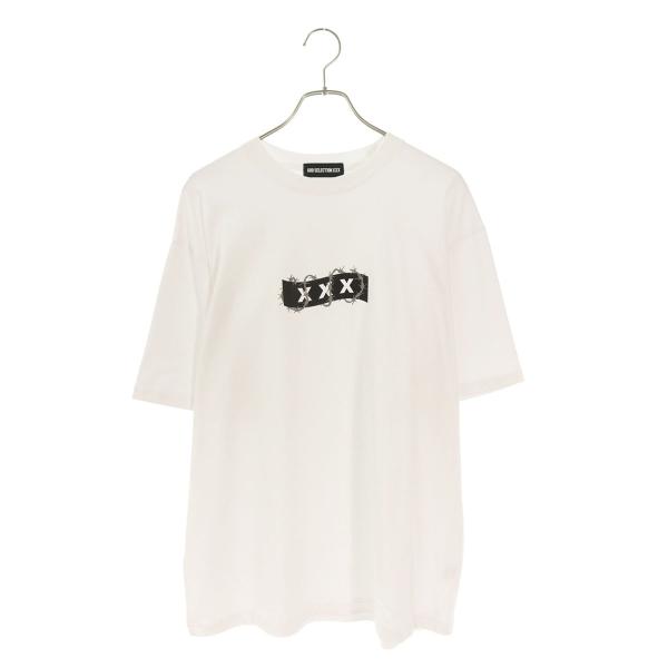 ゴッドセレクショントリプルエックス サイズ:L ロゴプリントTシャツ 中古 BS99