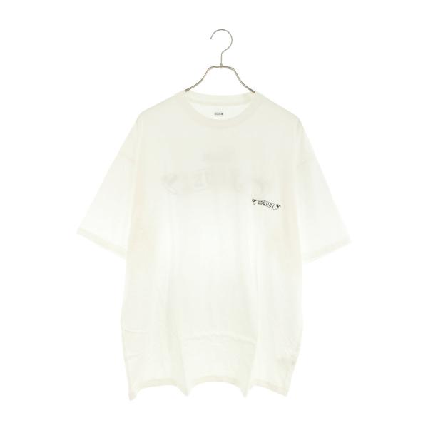 シークエル Tシャツ サイズ:XXL 24AW SQ-24AW-ST-10 ロゴプリントTシャツ 中...