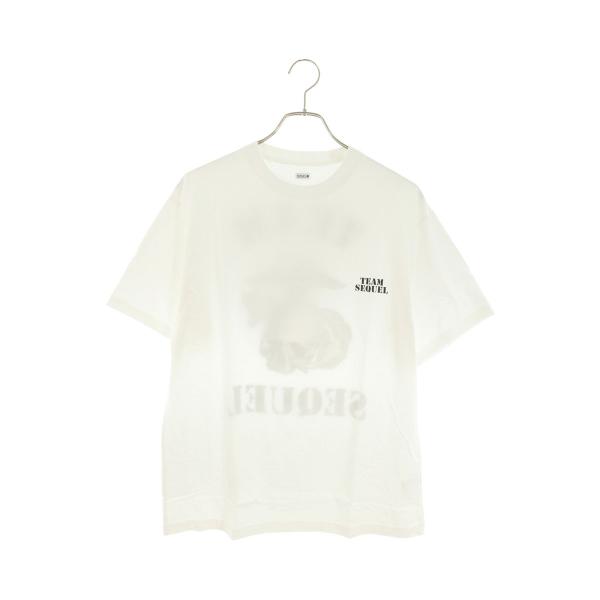 シークエル Tシャツ サイズ:XXL 25SS SQ-25SS-ST-06 バックロゴプリントTシャ...