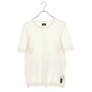 フェンディ Tシャツ サイズ:S FY0936 AITZ FFズッカ柄Tシャツ 中古 BS99
