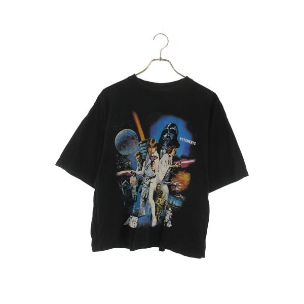 ヴェトモン Tシャツ サイズ:XS USW21TS006 ムービープリントクルーネックTシャツ 中古...