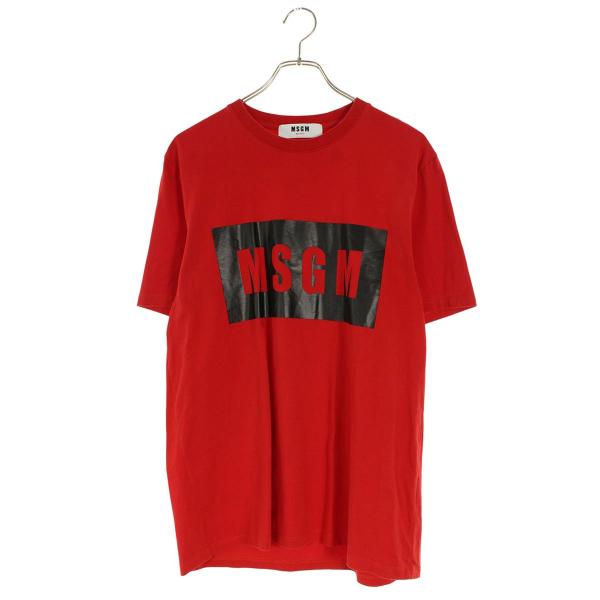 エムエスジーエム サイズ:S 2640MM67 ロゴプリントTシャツ 中古 BS99