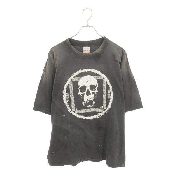 セントマイケル サイズ:XL 25AW SM-HR1-0000-C16 フロントスカルプリントTシャ...