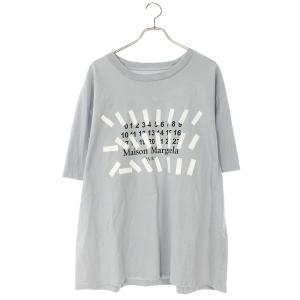 メゾンマルジェラ Tシャツ サイズ:48 S30GC0731 カレンダーロゴプリントTシャツ 中古 SB01