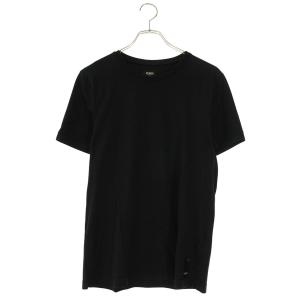 フェンディ Tシャツ サイズ:XS FY0894 AH1A バックプレートロゴTシャツ 中古 BS99