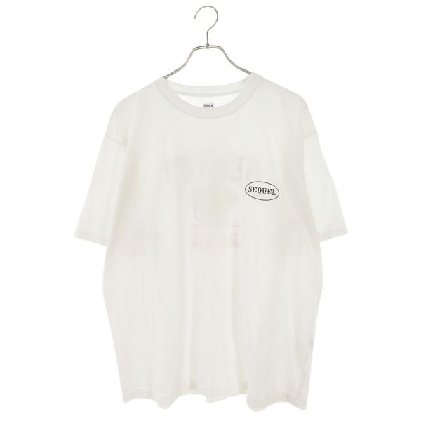 シークエル サイズ:L 25AW SQ-25AW-ST-05 バックルビーロゴTシャツ 中古 BS9...