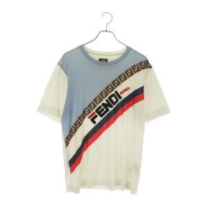 フェンディ フィラ サイズ:S FY0936 A65G フロントロゴTシャツ 中古 OM10