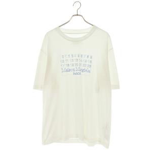 メゾンマルジェラ サイズ:44 S30GC0696 カレンダーロゴプリントTシャツ 中古 BS55
