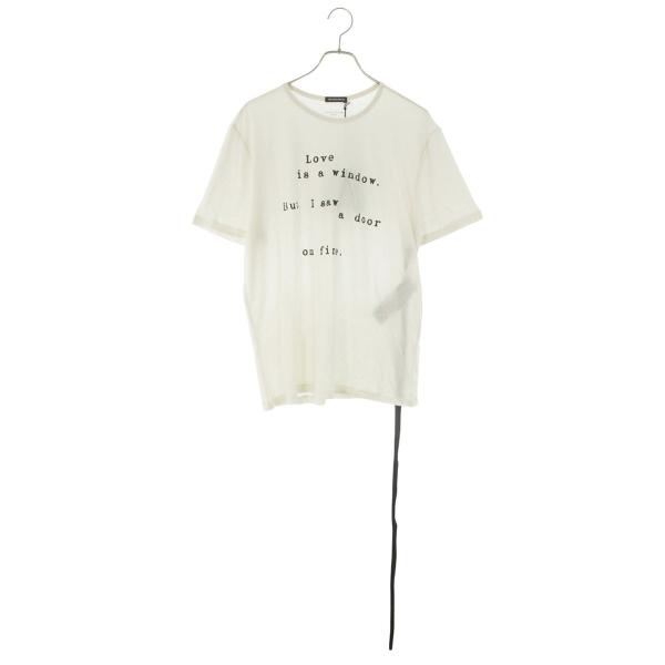 アンドゥムルメステール サイズ:XL 26SS B0013824FA206 メッセージプリントTシャ...