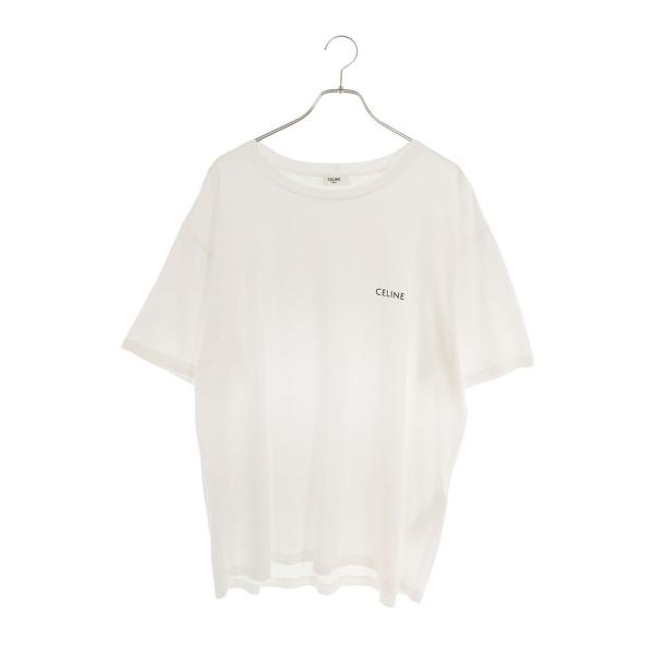 セリーヌ サイズ:XL 2X43C671Q ロゴプリントクルーネックTシャツ 中古 BS99