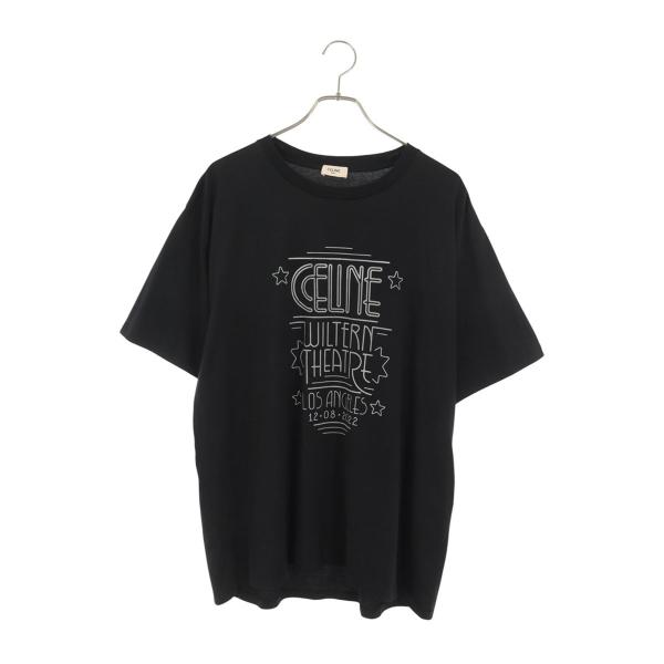 セリーヌ サイズ:L 2X39H671Q.38W WILTERNプリントTシャツ 中古 SB01