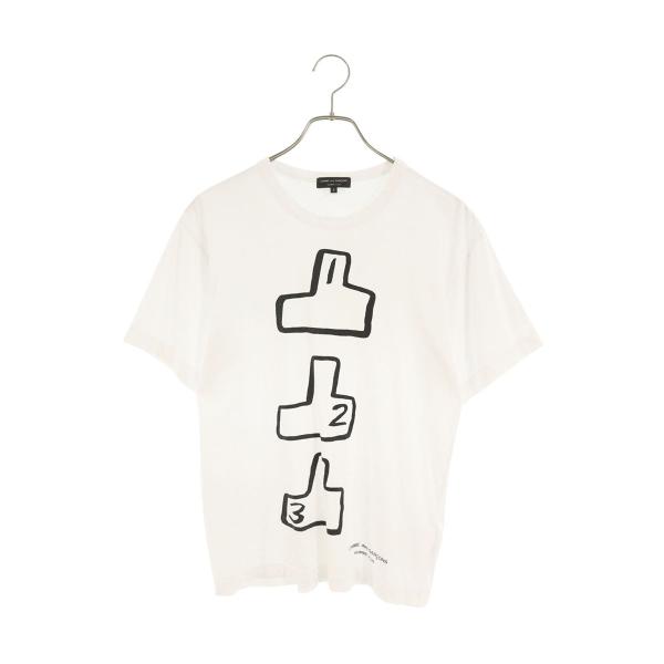 コムデギャルソンオムプリュス サイズ:S ロゴプリントTシャツ 中古 BS99