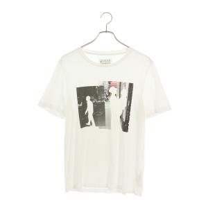 メゾンマルジェラ サイズ:46 S30GC0588 フロントプリントTシャツ 中古 BS99