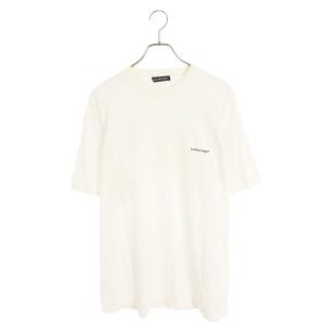バレンシアガ サイズ:S 18AW 508203 TBV43 コピーライトロゴTシャツ 中古 BS99