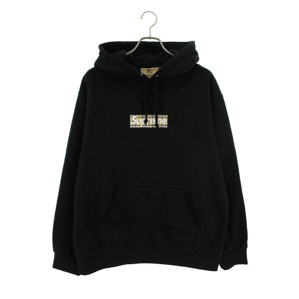 シュプリーム バーバリー 22SS Burberry Box Logo Hooded Sweatsh...