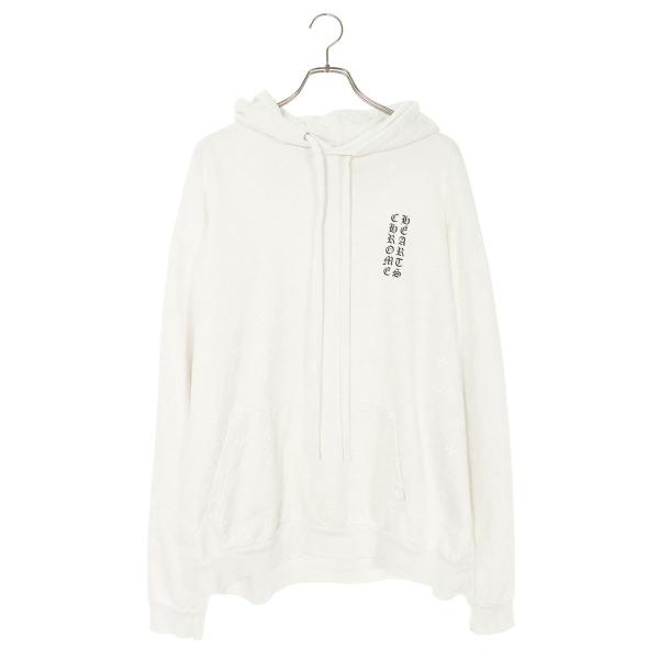 クロムハーツ サイズ:XL SWTSHRT PLVR CHプラス総柄バックホースシュープリントプルオ...