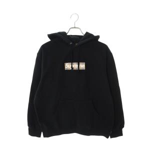 シュプリーム パーカー バーバリー 22SS Burberry Box Logo Hooded Sweatshirt サイズ:S ボックスロゴパーカー 中古 OM10