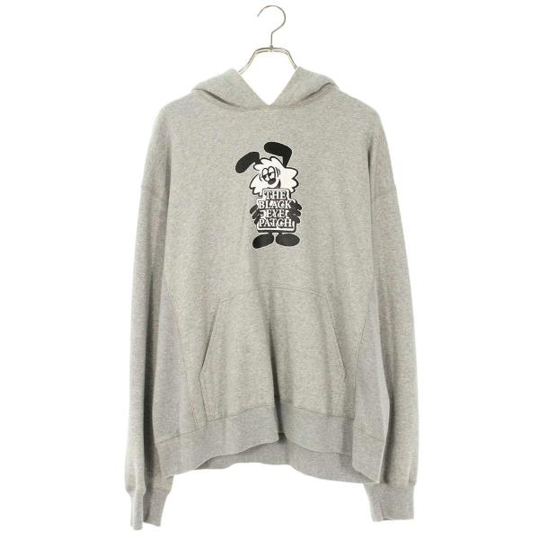 ブラックアイパッチ サイズ:XL VICK LABEL フロントキャラクタープリントパーカー 中古 ...