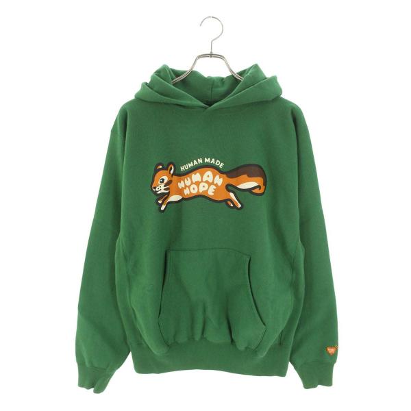 ヒューマンメイド サイズ:XL XX30CS004 × j-hope フロントプリントパーカー 中古...