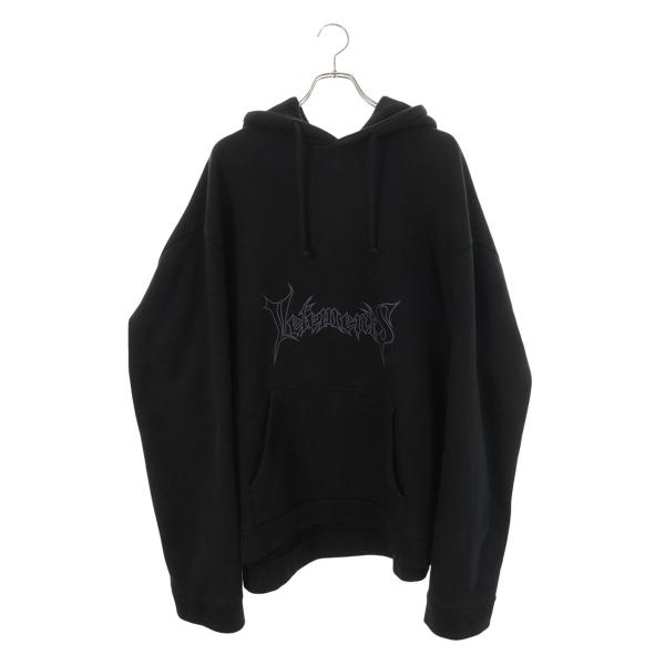 ヴェトモン パーカー 15AW Metal Logo Hoodie メタルロゴプルオーバーパーカー ...