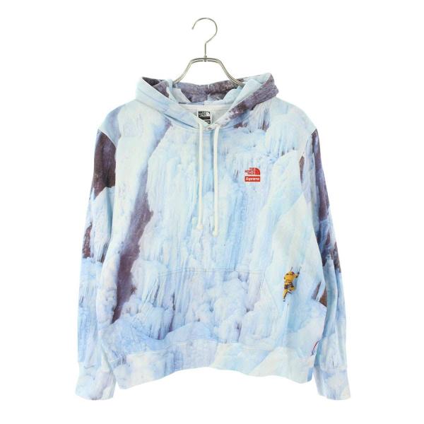 シュプリーム ノースフェイス サイズ:M 21SS Ice Climb Hooded Sweatsh...