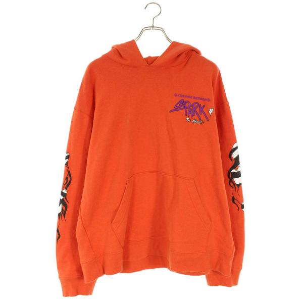 クロムハーツ パーカー サイズ:XL PPO SPARK THE HEART SWTSHRT MAT...