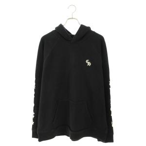クロムハーツ パーカー サイズ:XL SLO RIDE CHロゴ刺繍プルオーバーパーカー 中古 SJ02