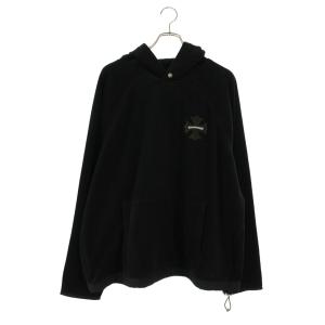クロムハーツ パーカー サイズ:XL GRP Y NOT DETENTION CHパッチ付きプルオーバーフリースパーカー 中古 GZ11
