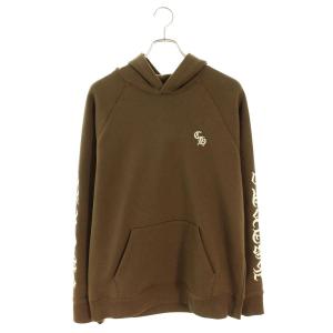 クロムハーツ パーカー サイズ:L SLO RIDE CHロゴ刺繍プルオーバーパーカー 中古 SJ02