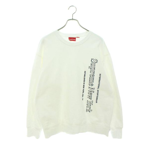 シュプリーム SUPREME 20AW Side Logo Crewneck サイズ:L サイドロゴ...