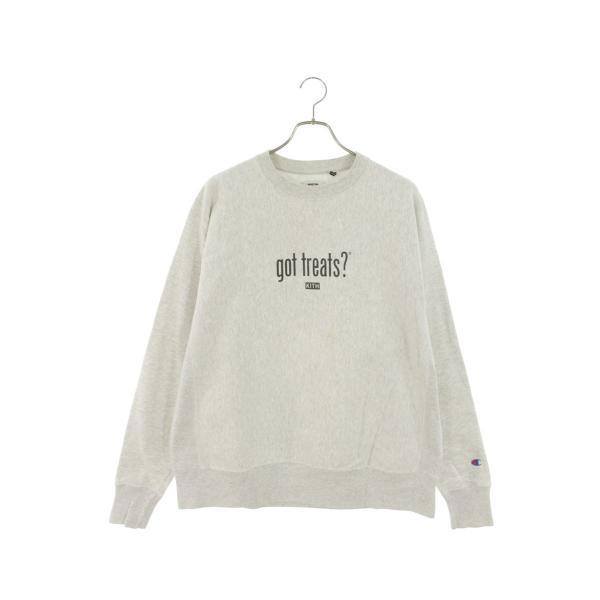 キス サイズ:L got treats?プリントスウェット 中古 BS99