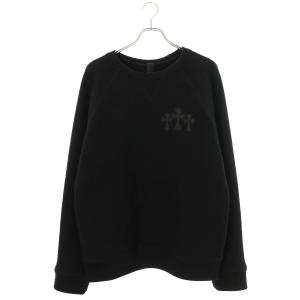 クロムハーツ サイズ:M 7-11 CREW バックCHロゴ刺繍スウェット 中古 GZ11