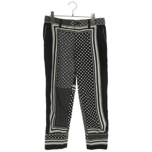 サカイ サイズ:1 16AW 16-01084M 総柄クロップドロングパンツ 中古 BS99