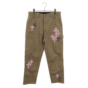クロムハーツ ロングパンツ 30インチ CARPENTER CNVS CEME CRS クロスパッチ付カーペンターロングパンツ 中古 SJ02