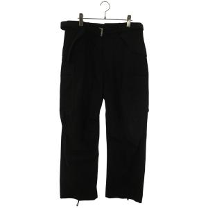 サカイ サイズ:2 26SS SCM-317 Cotton Nylon Oxford Pants ベルト付きコットンナイロンオックスフォードロングパンツ 中古 BS99