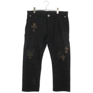 クロムハーツ サイズ:36インチ CHINOS CEM CRS PTCH クロスパッチ付きチノロングパンツロングパンツ 中古 SJ02