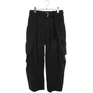 サカイ サイズ:1 26-04155M ベルト付きコットンチノロングパンツ 中古 SB01