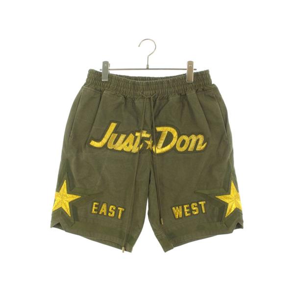 レディメイド ジャストドン サイズ:M BASKETBALL SHORTS ロゴ刺繍バスケットショー...