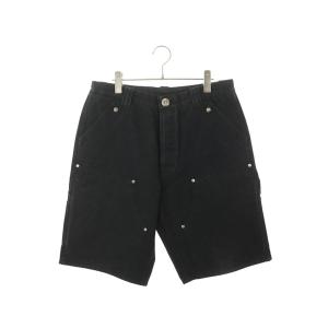 クロムハーツ サイズ:32インチ CARPENTER SHORTS バックセメタリークロスパッチカーペンターハーフパンツ 中古 SJ02