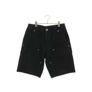クロムハーツ サイズ:33インチ CARPENTER SHORTS カーペンター バックポケットセメタリーパッチハーフパンツ 中古 GZ11
