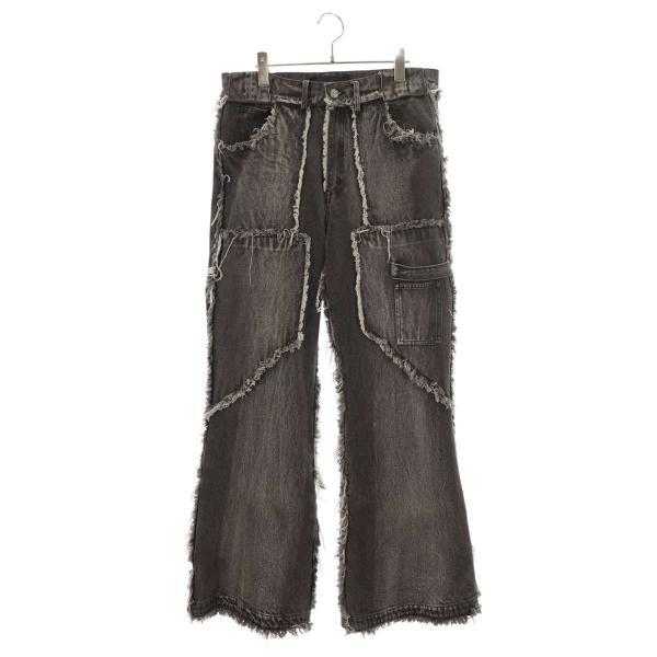 ノーフェイススタジオ サイズ:M フリンジ加工デニムパンツ 中古 BS99