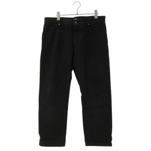 フェンディ デニムパンツ 33インチ FLP201 AGZO バックロゴパッチスリムデニムパンツ 中古 BS99
