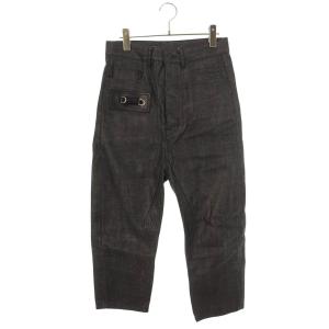 リックオウエンス デニムパンツ サイズ:28 RR17F8303-BKP クロップドデニムパンツ 中古 BS99
